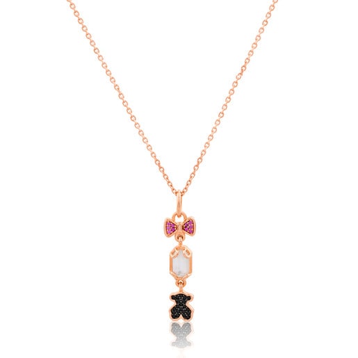 Rose Vermeil Silver Join Necklace 