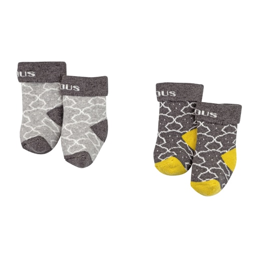 Set de calcetines Sweet Socks 1303 Gris