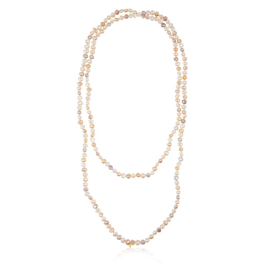 Gold TOUS Pearls Necklace