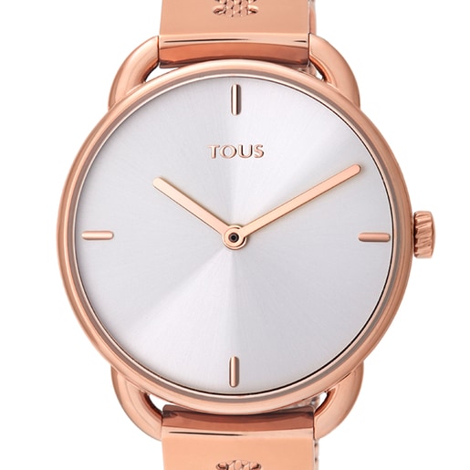 Rose IP Steel Let Mesh Watch