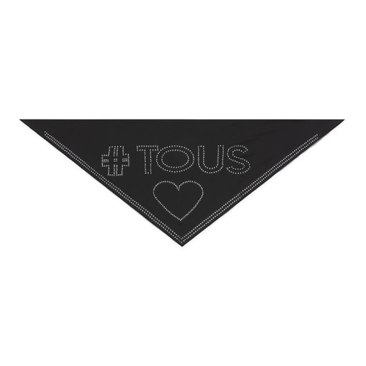 Черный шарф Tous Lovers
