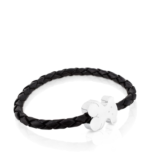 Steel TOUS Bear Bracelet