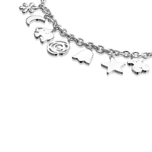 Silver Sweet Dolls Necklace