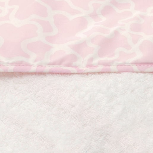 Kaos bath sheet in pink