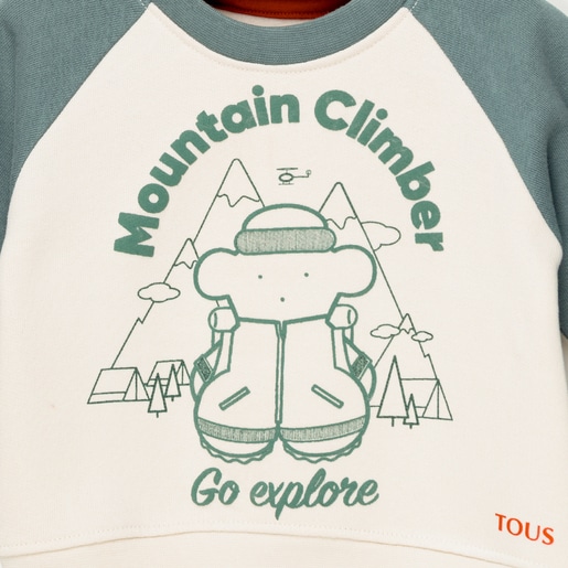 Sweatshirt "Mountain Climber" Verde
