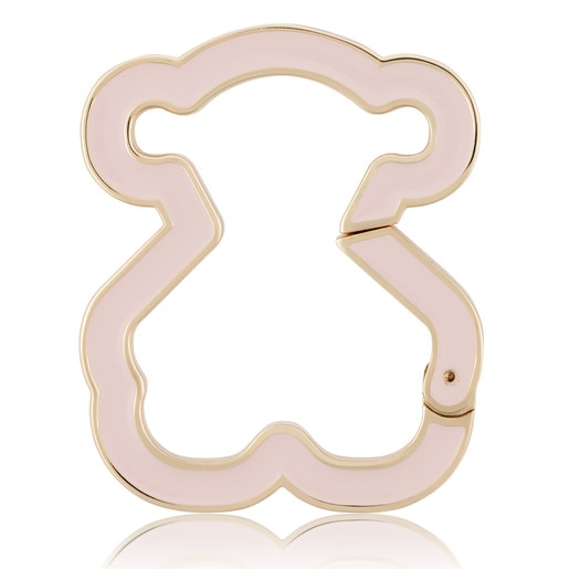 Pink Oso clip Key ring