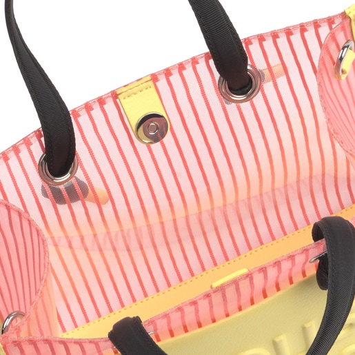 حقيبة تسوق Amaya متوسطة باللون المرجاني