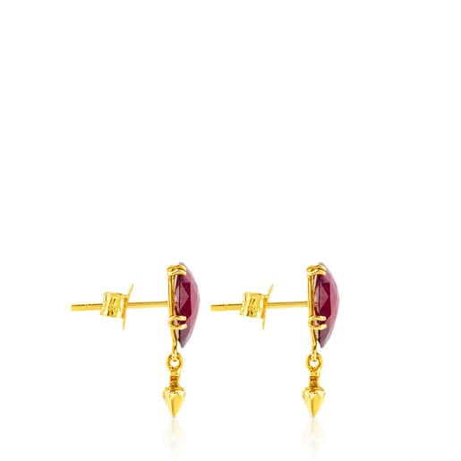 Gold Beethoven Earrings
