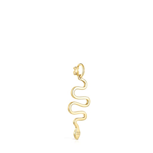 Colgante serpiente de oro y diamantes TOUS Good Vibes