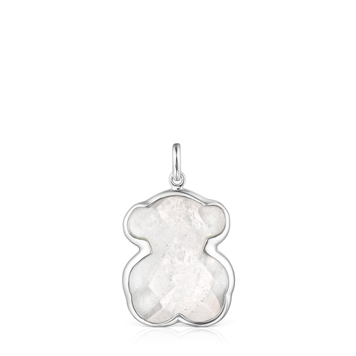 Silver and rock Crystal Sweet Dolls Color Pendant | TOUS