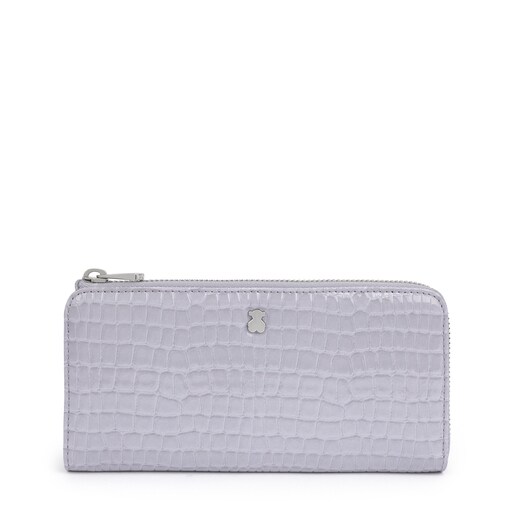 Medium Lilac Dorp Exotic Wallet