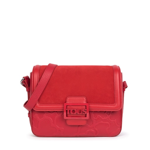 Medium red TOUS Icon LOVE Crossbody bag