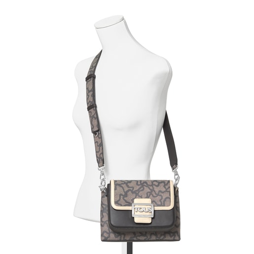 Bandolera Doble Kaos Icon negro y blanca