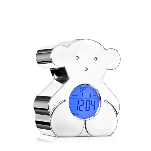 Chrome TOUS Bear Alarm clock
