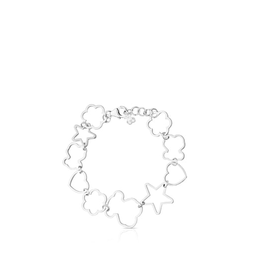 Silver New Silueta Bracelet | TOUS