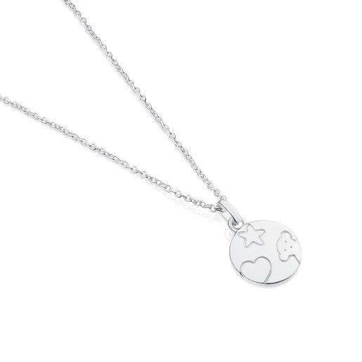 シルバーのネックレス TOUS TS