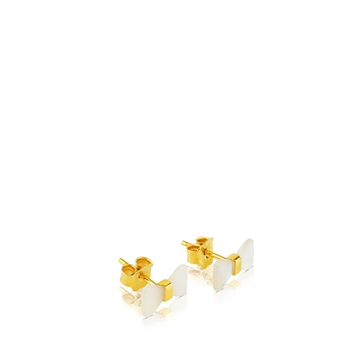 Σκουλαρίκια Fermé από χρυσό