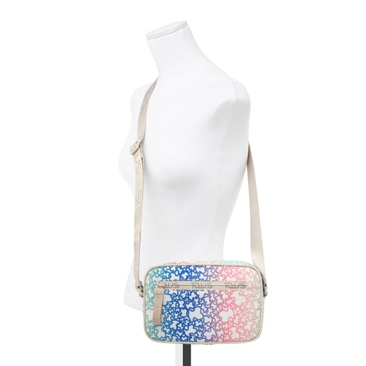 Small multicolored/sand-colored Kaos Mini Sport Crossbody bag