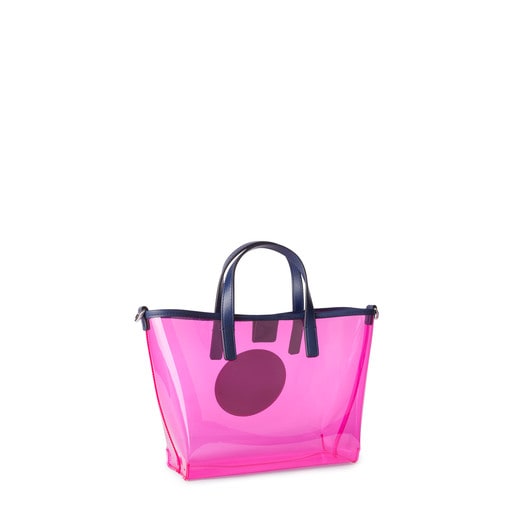 Small pink Tous Gum tote bag