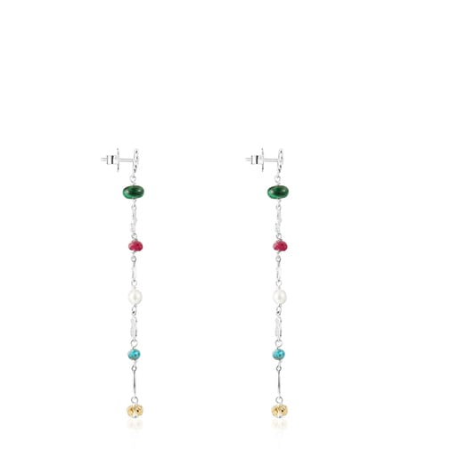 Pendientes largos tous top