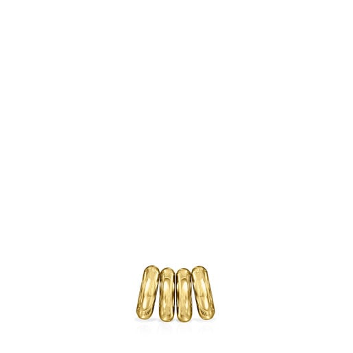 Σετ 4 δαχτυλίδια TOUS για μενταγιόν TOUS Chokers από χρυσό