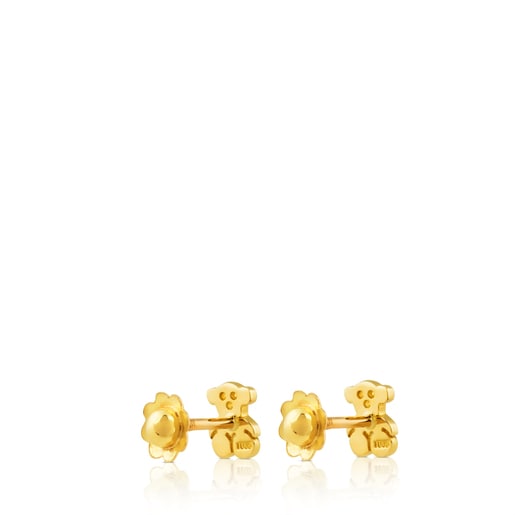 Gold Baby TOUS Earrings. Screw back 