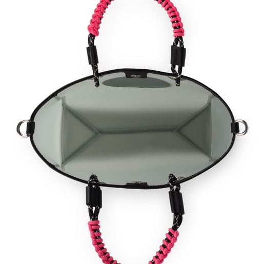 Capazo pequeño Tous Rubber gris