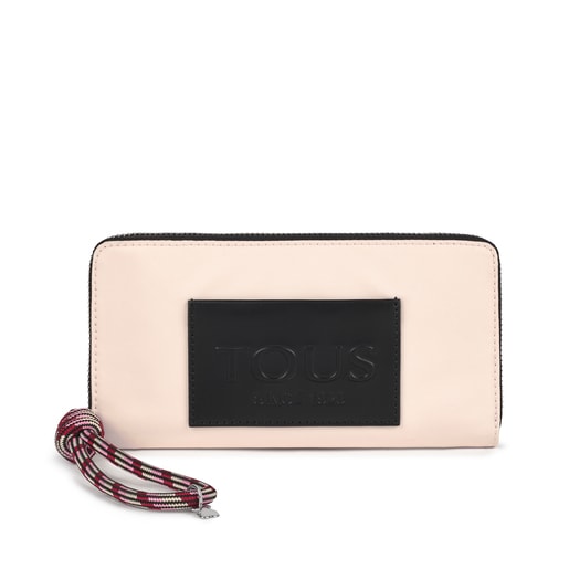 Medium nude colored Empire Soft Wallet | TOUS