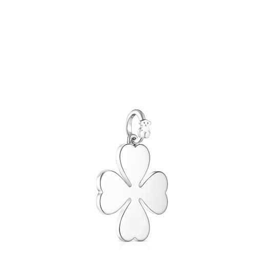 Chanel Clover Pendant Sterling Silver Necklace Silvery ref.534125 - Joli  Closet