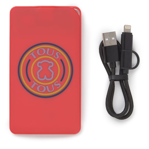 Multi-colored Tous Power Bank