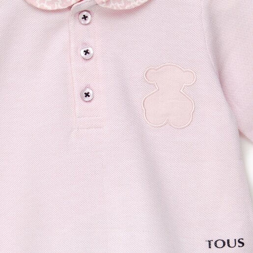 Casual M/L girl’s polo shirt in Pink