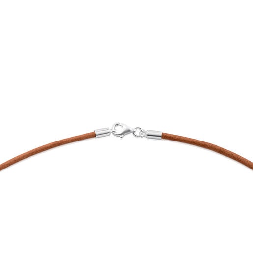 Sand-colored Leather TOUS Chokers Choker