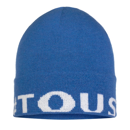 Tous Lovers - Modrá čepice z vlny a akrylu