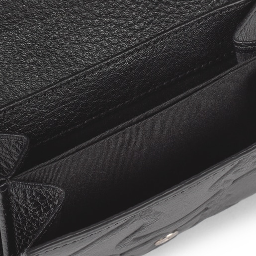 Маленький кошелек TOUS Icon из черной кожи