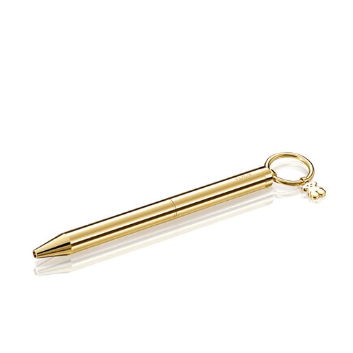 Gold IP Steel Hold Pen