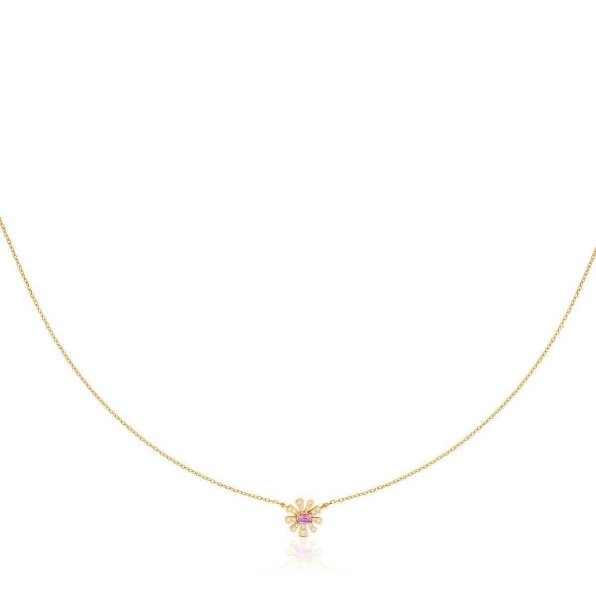 Tous gold necklace clearance