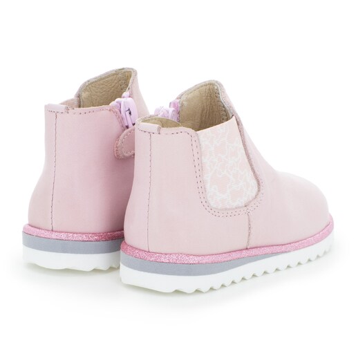 Run girl’s ankle boots in Pink
