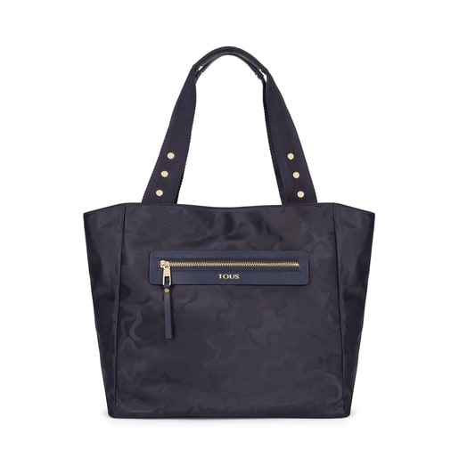 Navy colored Canvas Valsaria Tote bag