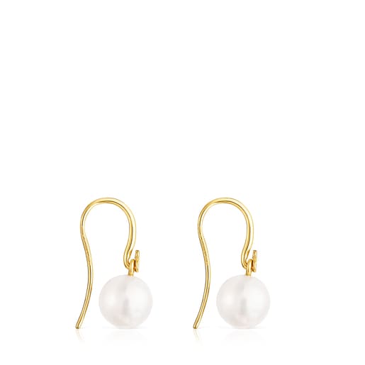 Pendientes tous perla oro 2025