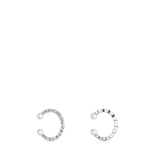 Pack of Silver Straight Earcuffs