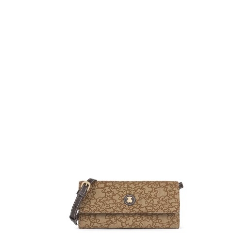 Bitlletera bandolera gran Kaos Mini Jacquard camel