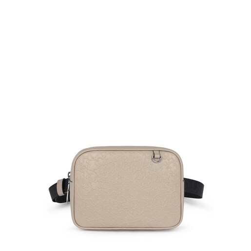 Beige leather Sira belt bag