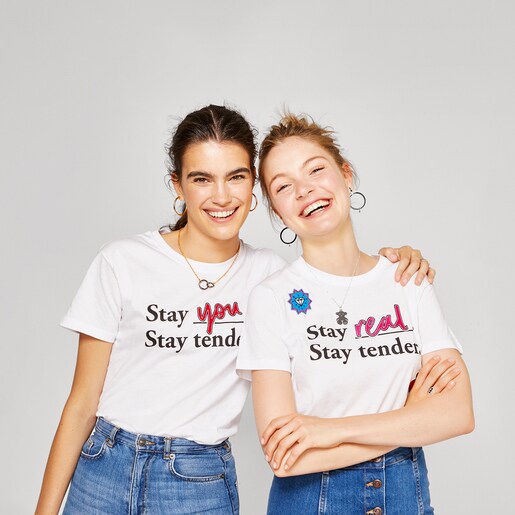 Camiseta tous mujer hot sale