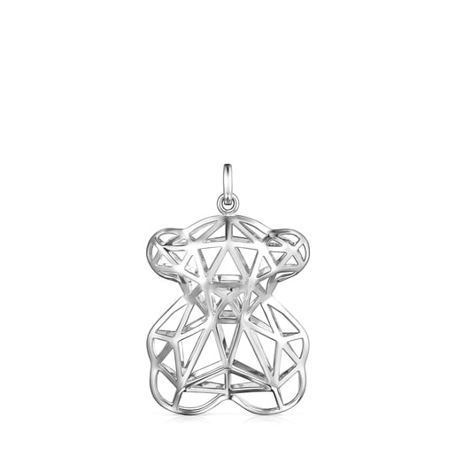 Pendentif Sketx Line grand en Argent