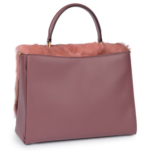 Pink Leather Rossie Warm City bag