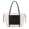 Large nude colored Empire Soft Tote bag