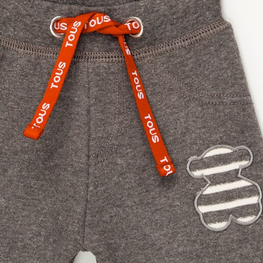 Pantalón jogger Casual Gris