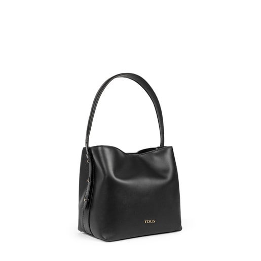 Small black Leather Sibil One shoulder bag