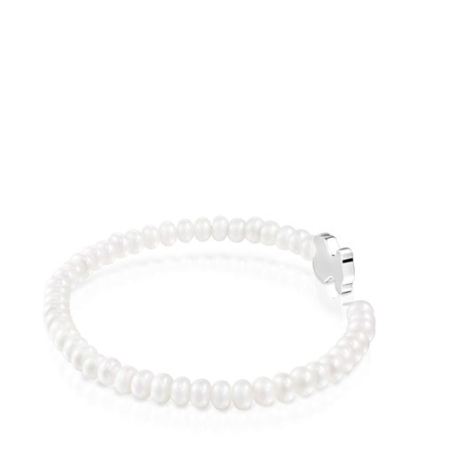 Silver and Pearl Real Sisy Bracelet