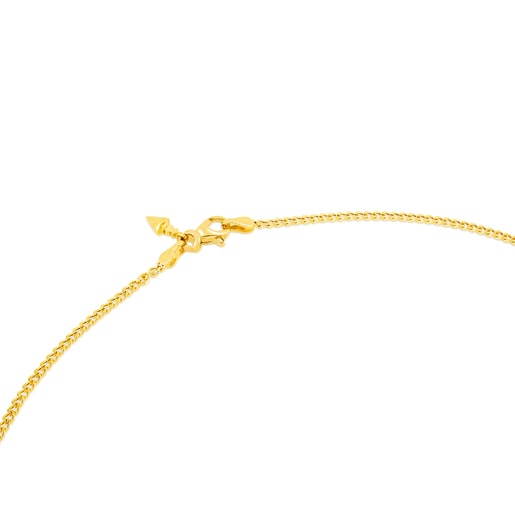 Collar de oro y seis gemas multicolores Beethoven